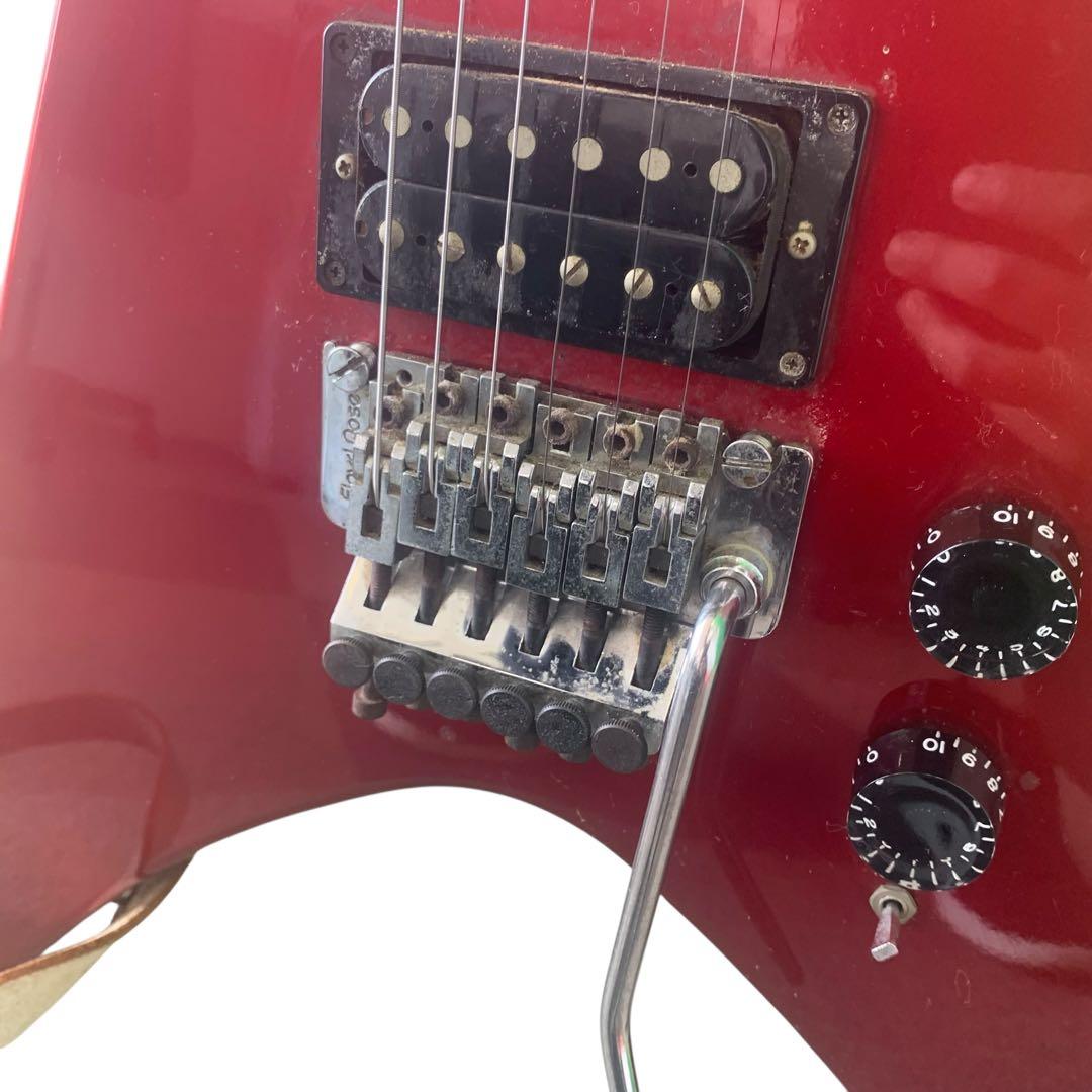 M13811-2 KRAMER JK 6000 エレキギター V レッド