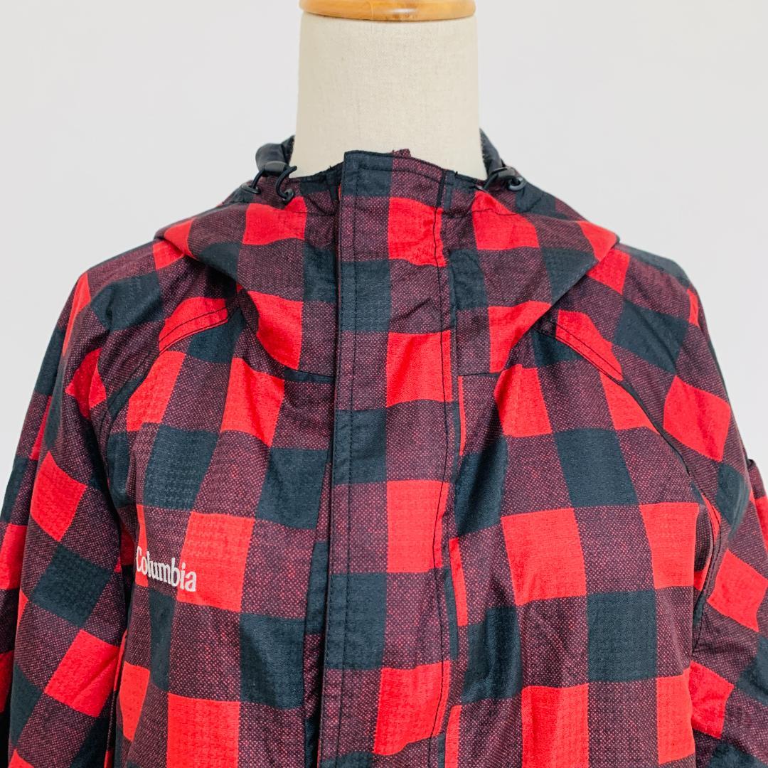 Columbia TITANIUM チェック柄 スノボ スキーウェア M 防寒
