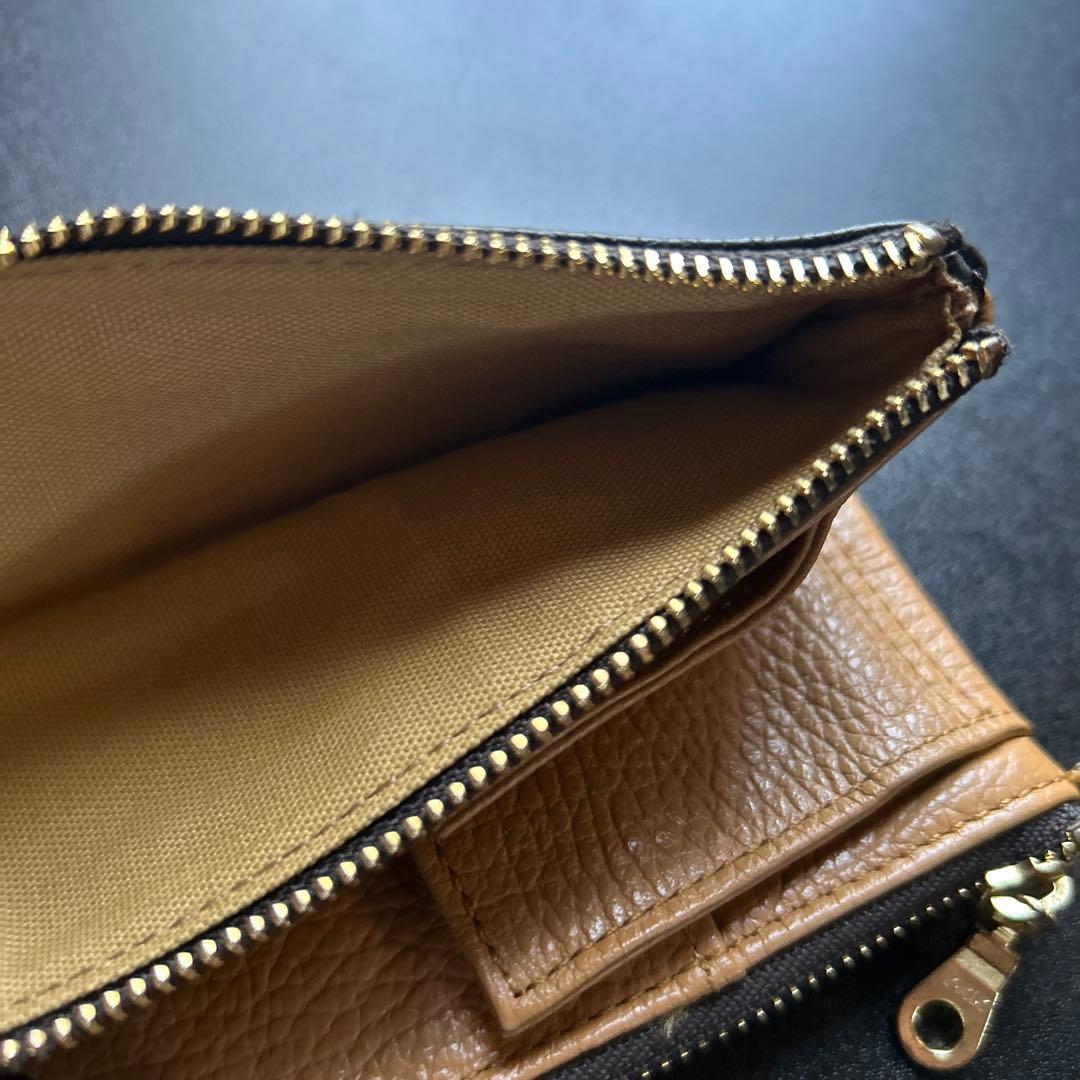 c company ルポペンケース　ダークブラウン レザー 筆箱