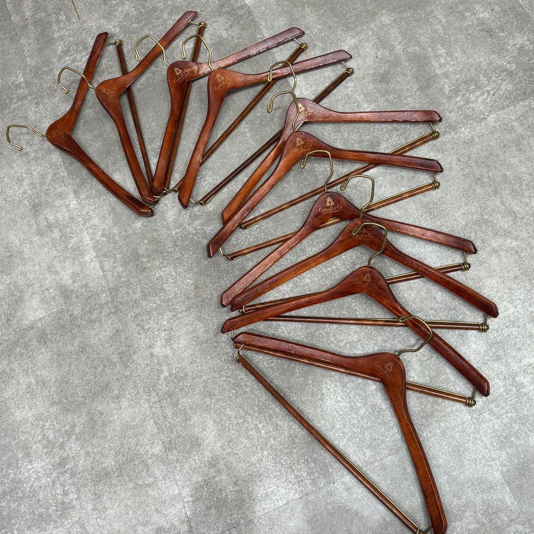 USA ヴィンテージ ハンガー 10本セット