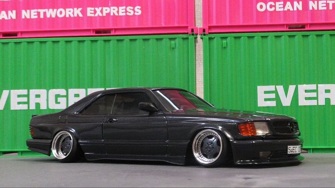 くまこう　1/24メルセデスベンツ AMG ワイドver＋1/24ハネベン
