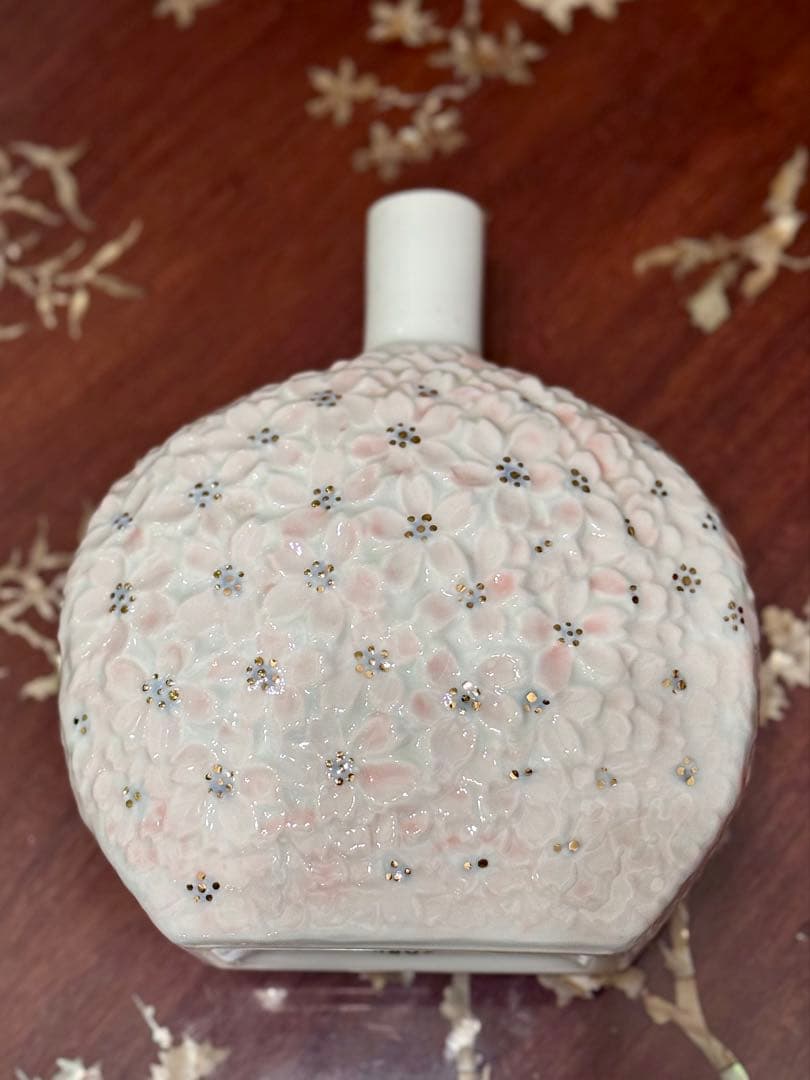 限定！サントリーピュアモルトウイスキー 山崎12年 〈花の万博記念ボトル〉空き瓶