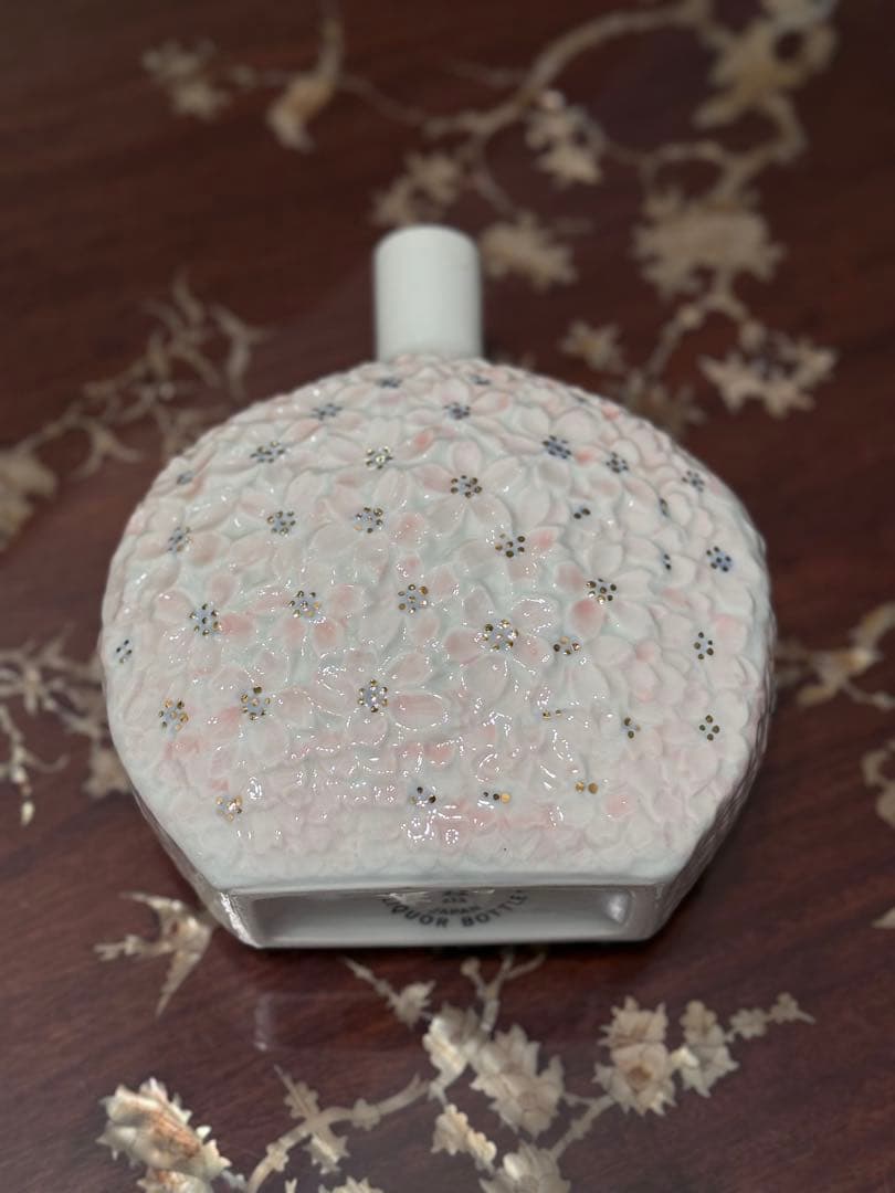 限定！サントリーピュアモルトウイスキー 山崎12年 〈花の万博記念ボトル〉空き瓶