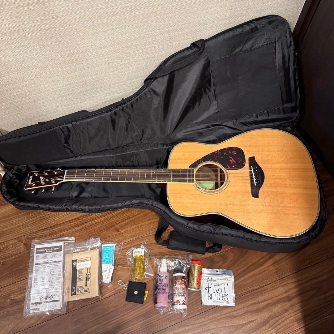 YAMAHA FG830 アコースティックギター ギグバッグ付き