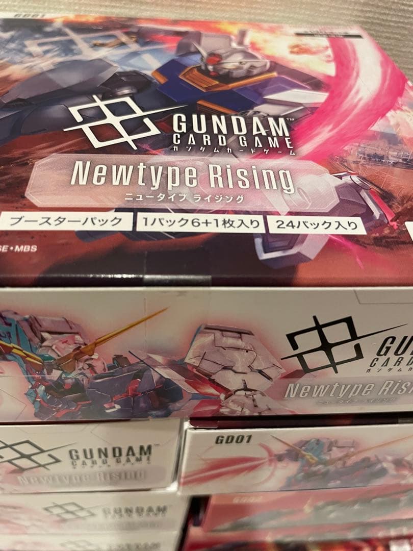 Gundamカードゲーム GD01.6個02.3個セット