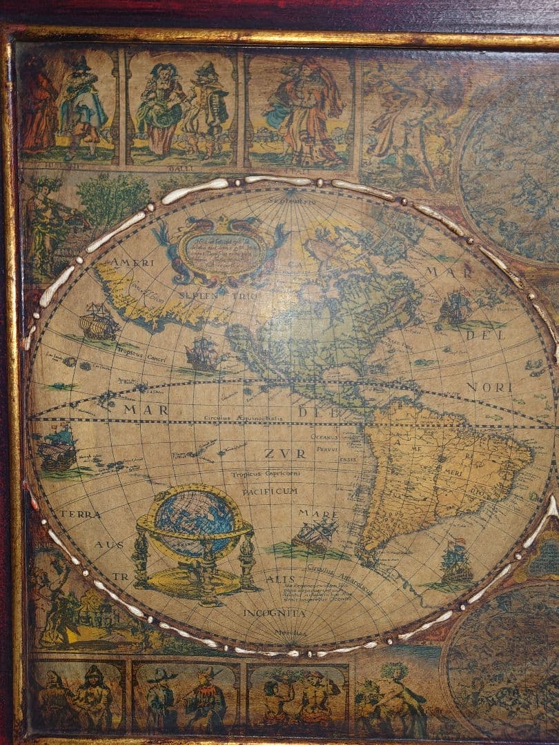 地球 地図 飾り ディスプレイ アンティーク レトロ ヴィンテー ビンテージ