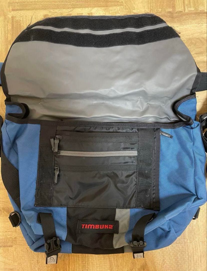 Timbuk2 メッセンジャーバッグ 青/黒 旧ロゴ