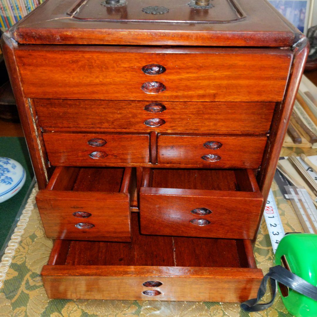 【最終価格】 書道篆刻　唐木　印箪笥