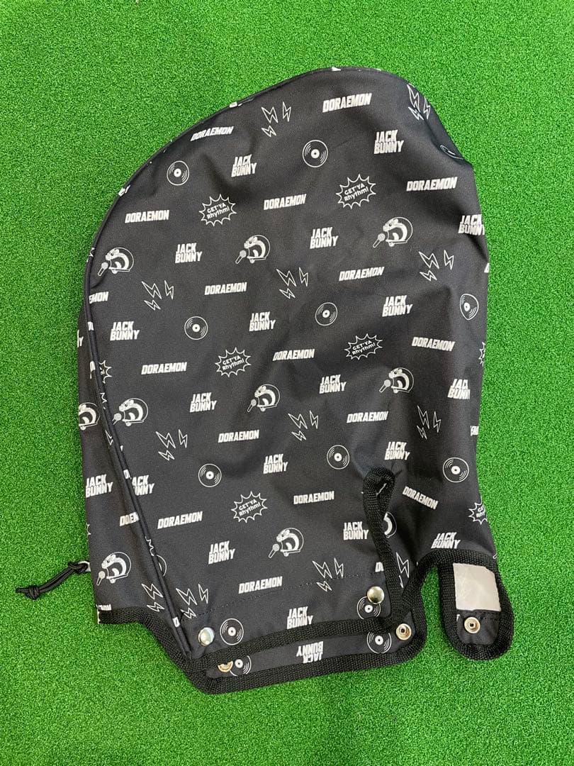 JACK BUNNY キャディバッグ ブラック　ドラえもん