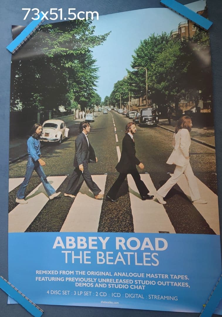 ビートルズ ポスター5枚まとめ