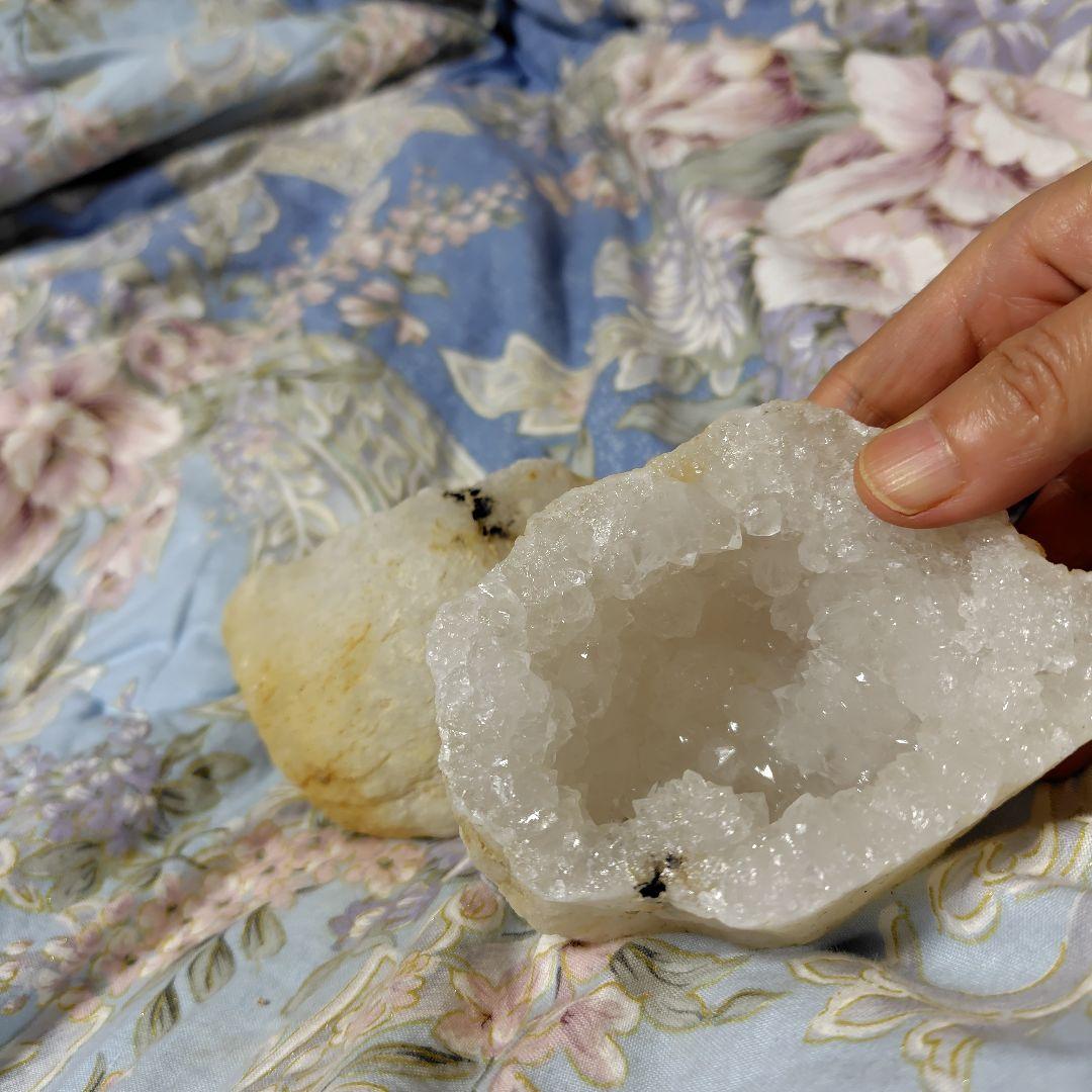 水晶ジオード1対❤合計820g❤