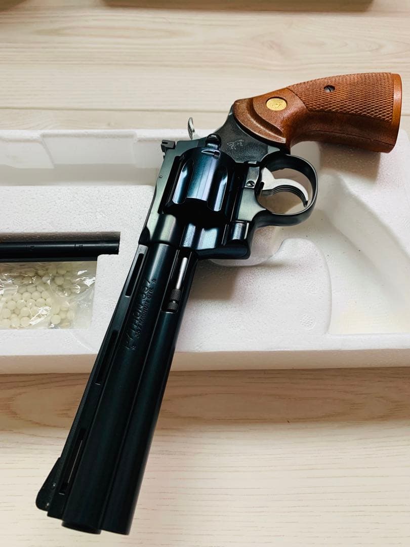 ①タナカ コルトパイソン　357 6インチ Rモデル　　 ヘビーウェイト