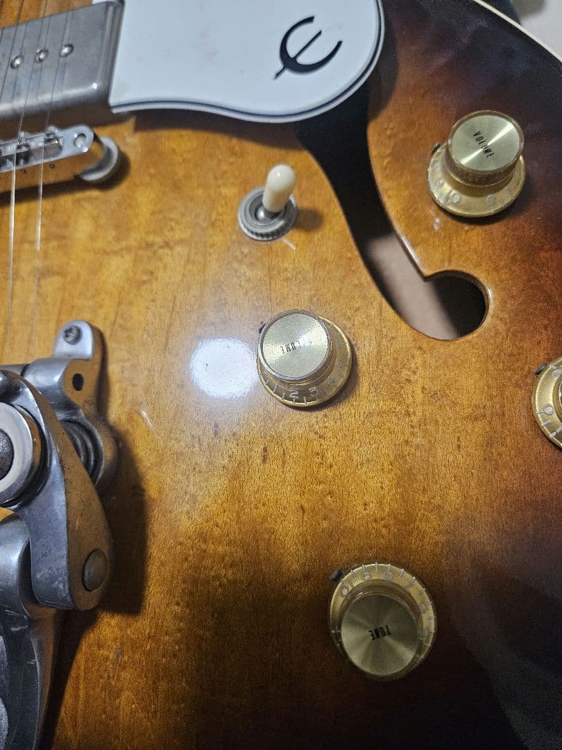 超希少OASISボーンヘッド同型寺田製87年初年度EpiphoneCasino