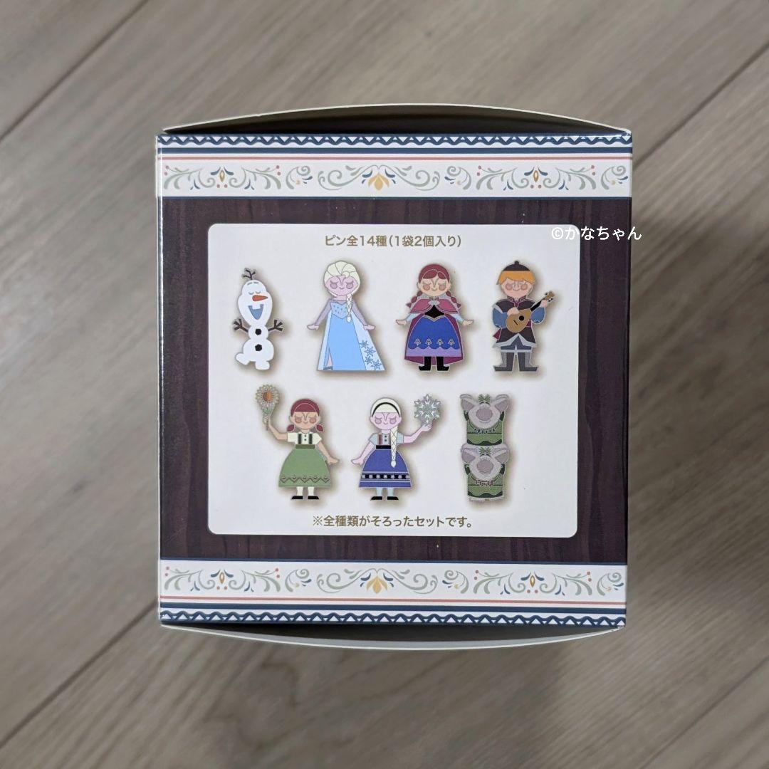ディズニーリゾート　アナと雪の女王　ピンバッジ　コンプリートBOX