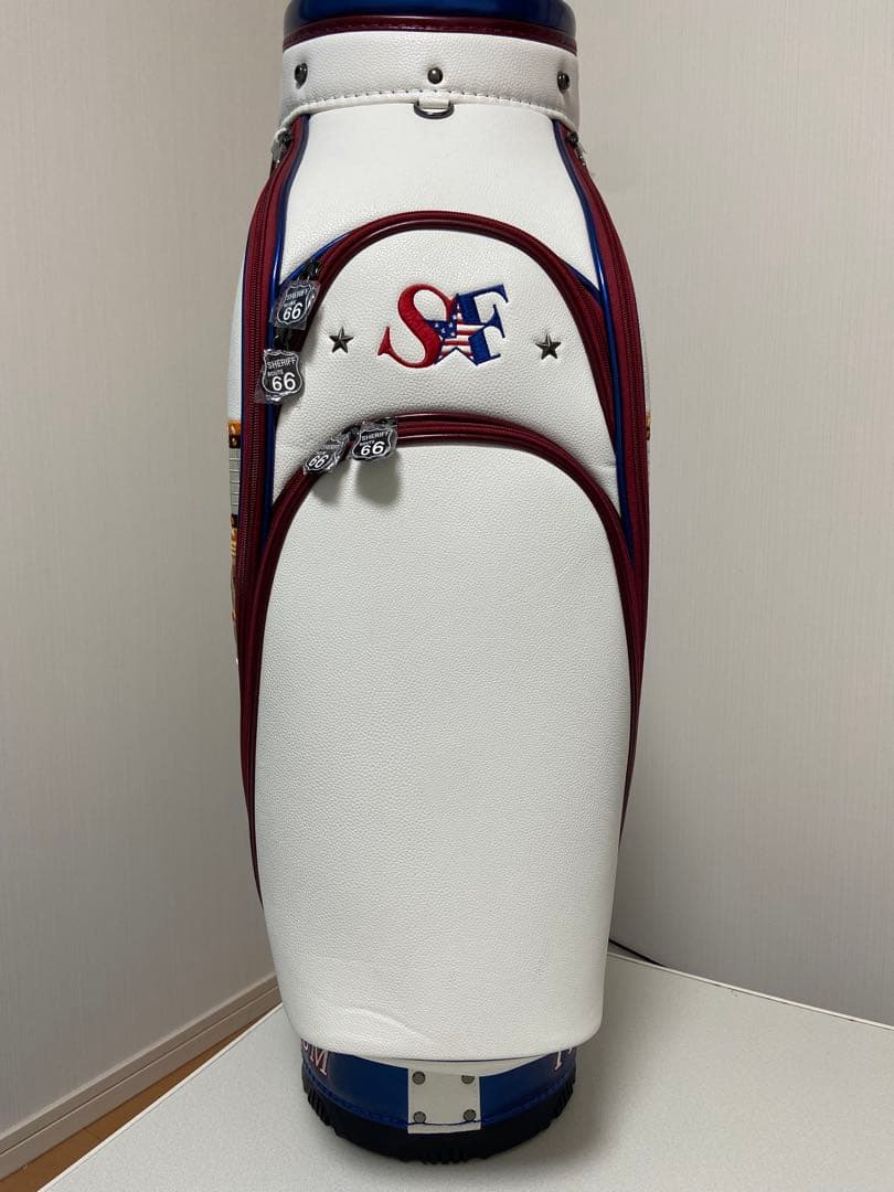 美品⭐︎SHERIFF プレミアムゴルフキャディバッグ