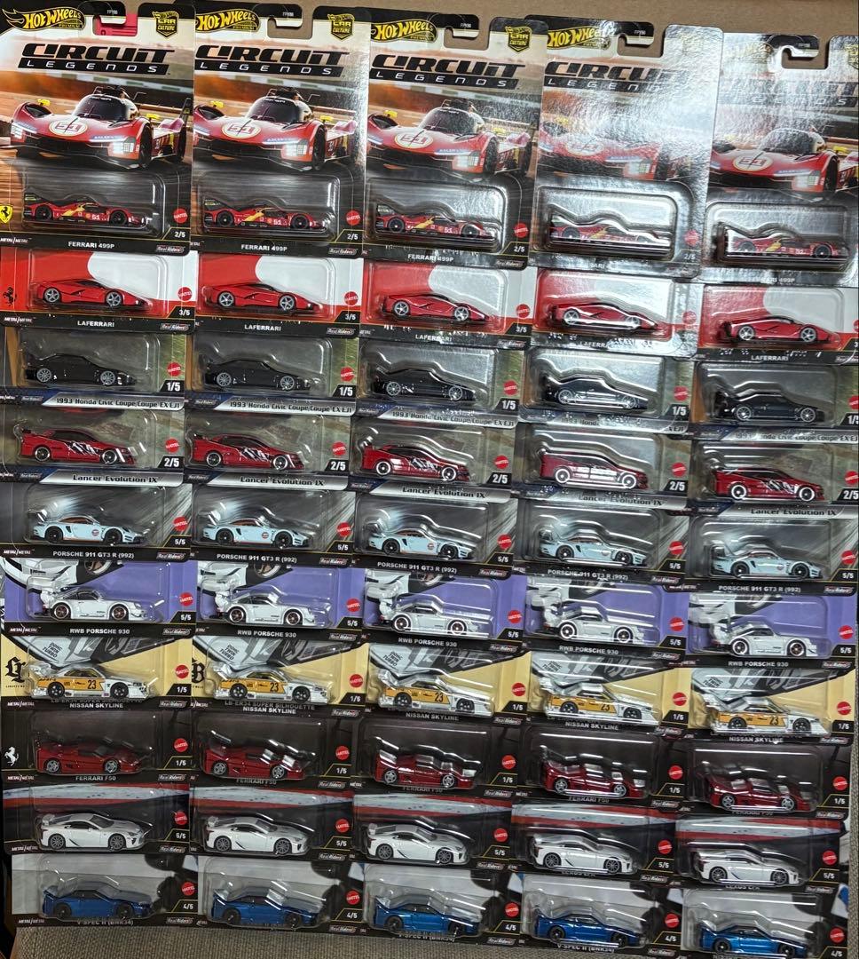 ミニカー Ferrari F50 499P LANCER porsche RWB etc