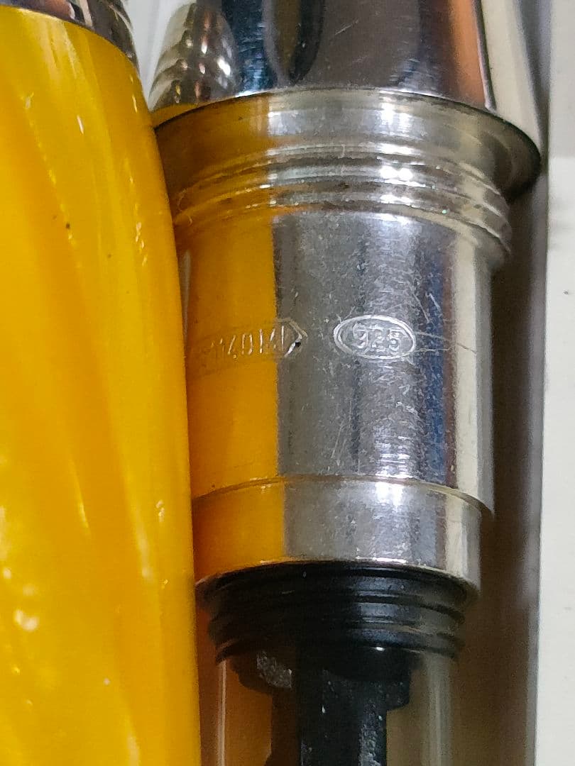 Montegrappa　万年筆　ミヤ　シルバー　モンテグラッパ