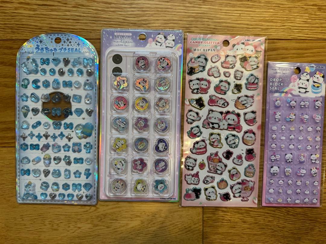 シール15枚セット　うるちゅる　おはじき　ピカプニ　ボンボンドロップ