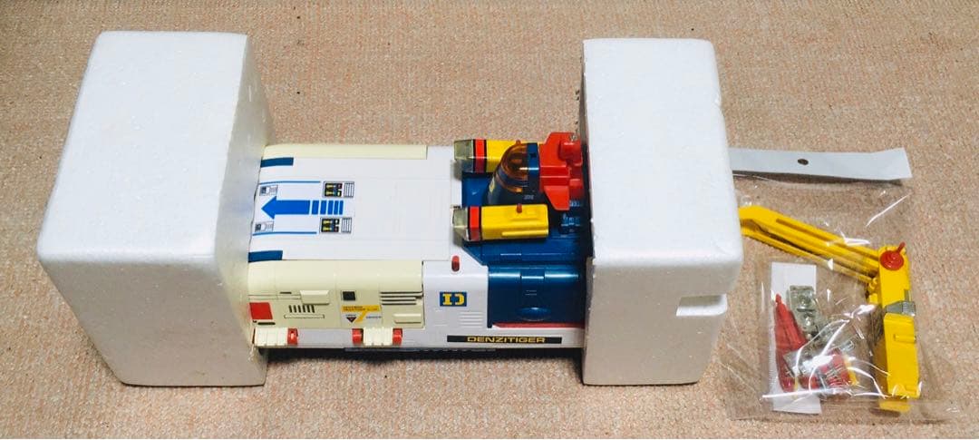 【超入手困難】ポピー DX デンジタイガー 電子戦隊デンジマン 箱付き 当時物