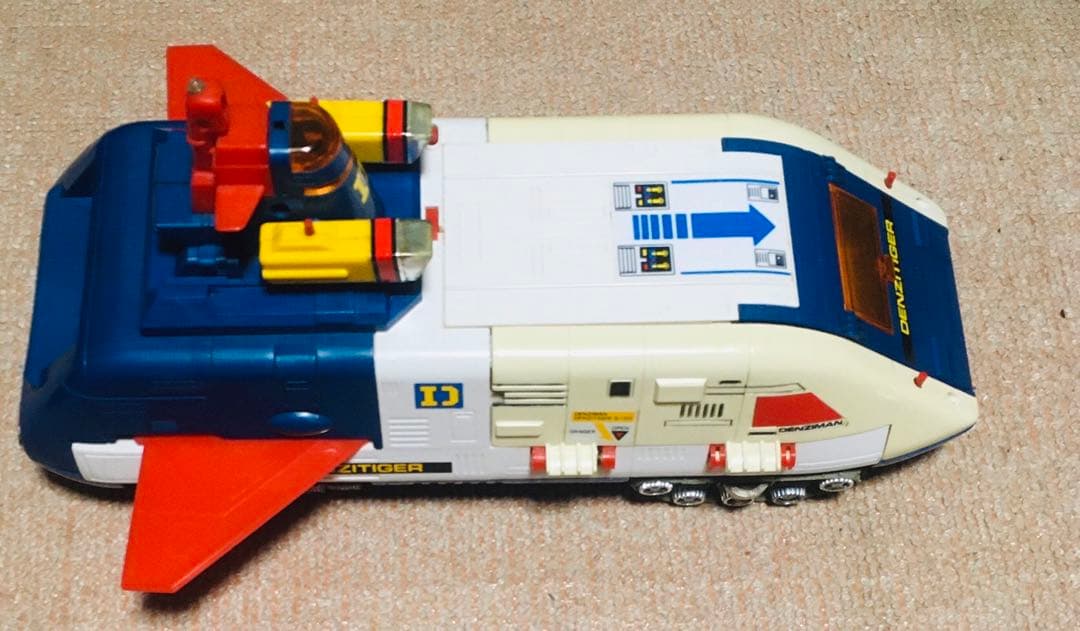 【超入手困難】ポピー DX デンジタイガー 電子戦隊デンジマン 箱付き 当時物