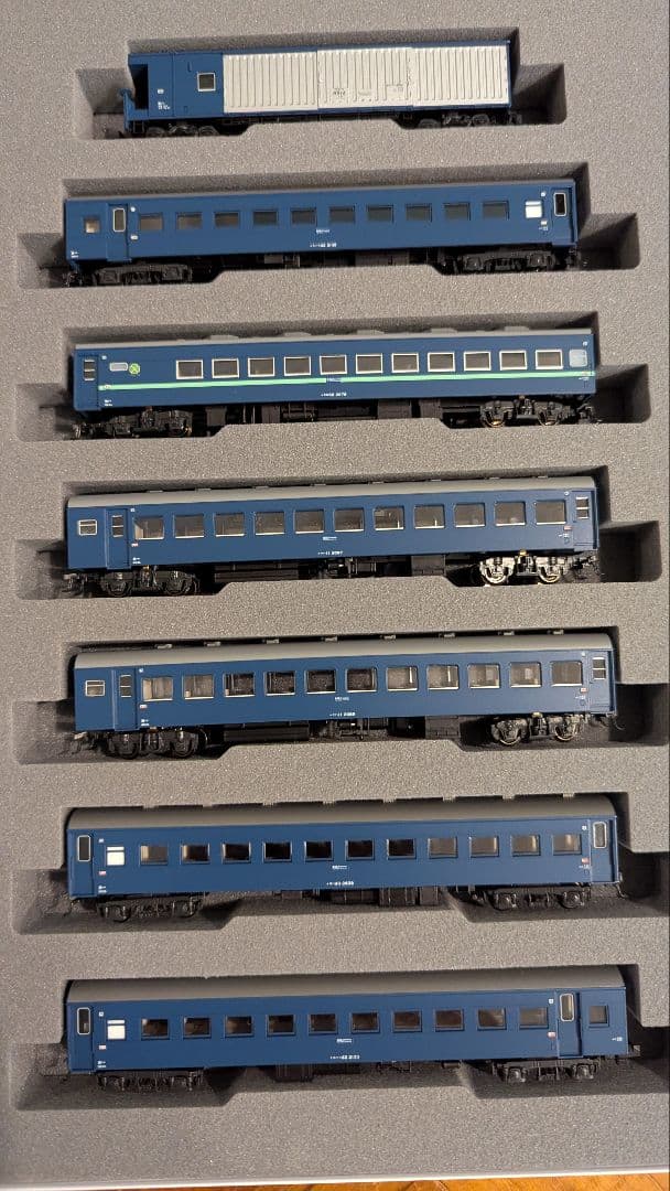 KATO 10-1235,1236 43系夜行急行「八甲田」7両基本と6両増結