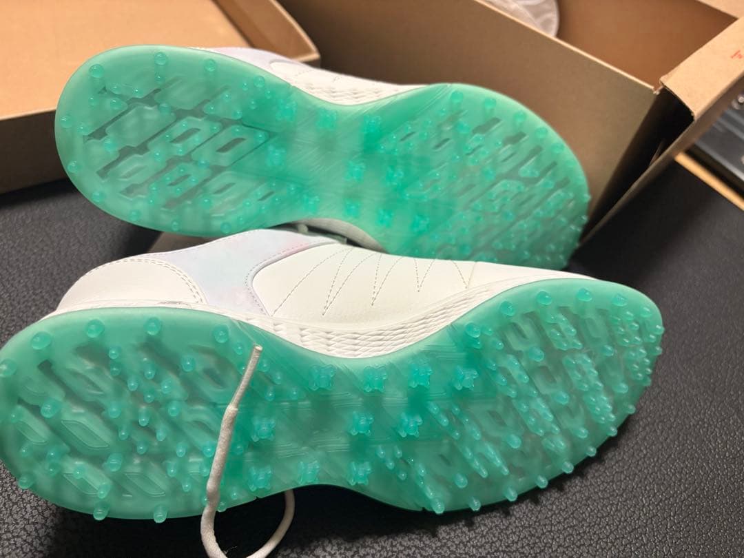 SKECHERS GO GOLF ゴルフシューズ ホワイト/ミント