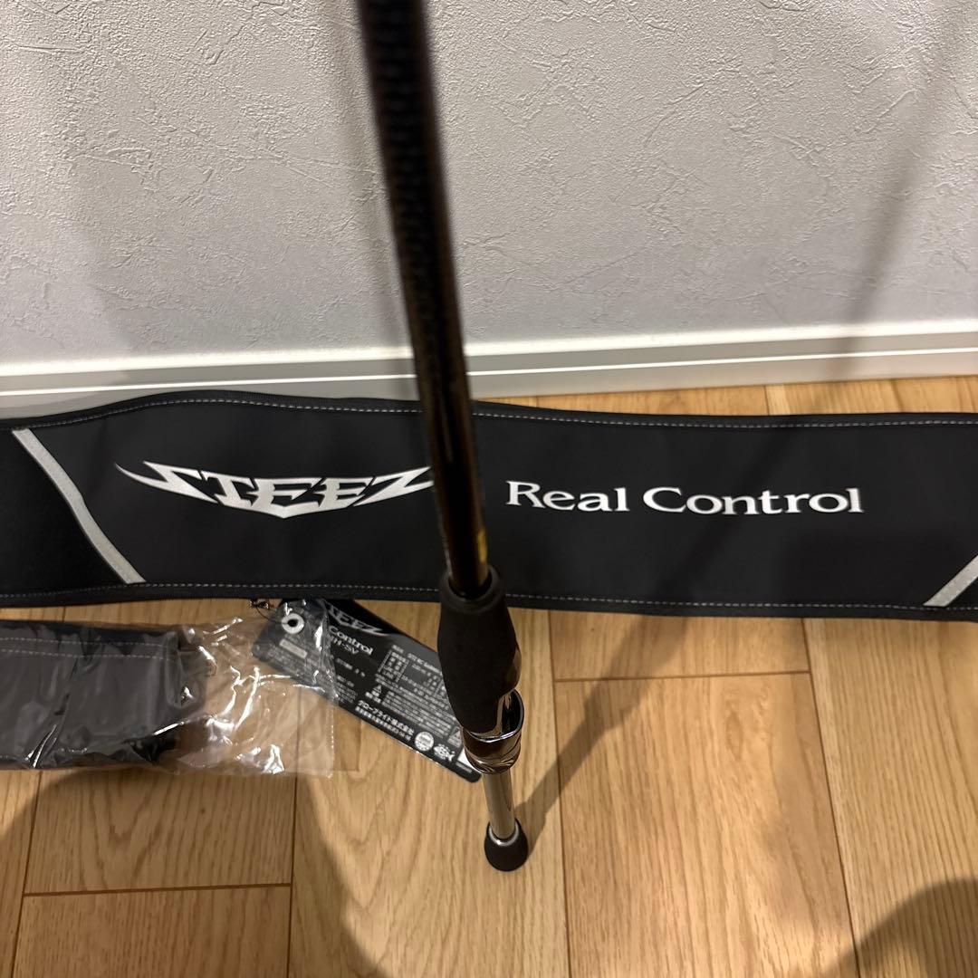 スティーズ　リアルコントロール　S68MH-SV バスロッド ロッドケース付き