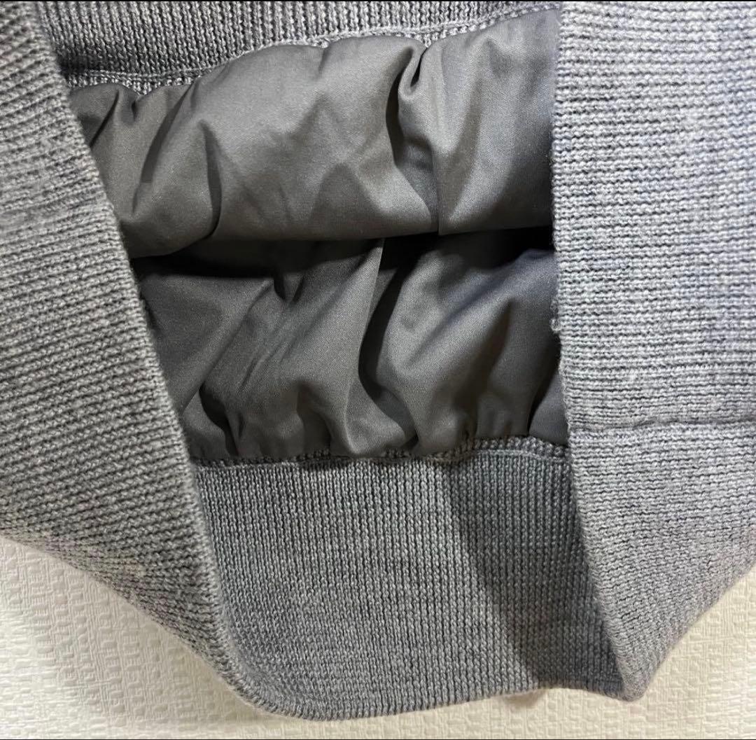 ビームスゴルフ　パープルレーベル　防風タラッティセーター　Mサイズ　グレー　美品