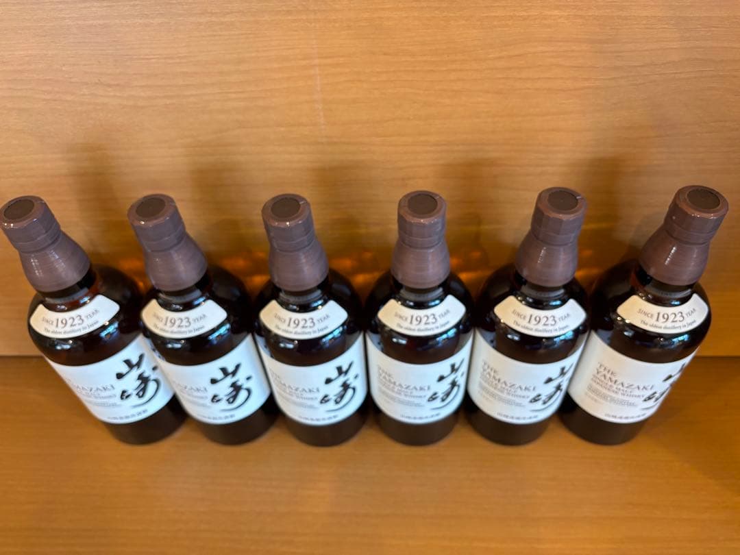 山崎 シングルモルトウイスキー 6本セット