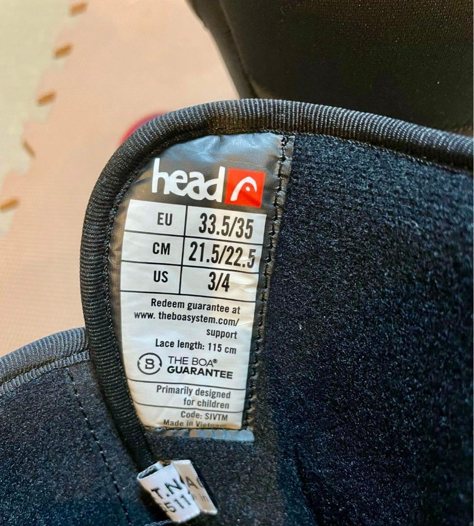 23-24 HEAD FH BOA キッズブーツ サイズ：21.5〜22.5㎝