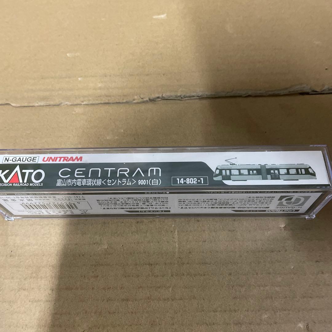 KATO Nゲージ 富山市内電車環状線9001 セントラム 白　14-802-1