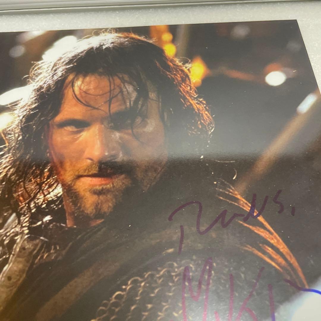 ヴィゴ・モーテンセン　直筆サイン　ロード・オブ・ザ・リング　アラゴルン