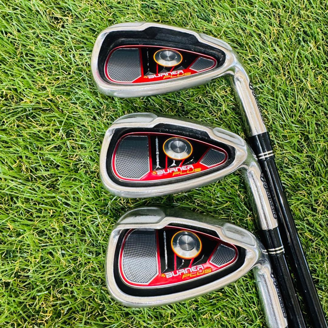 【男性用】TaylorMade BURNER PLUS アイアンセット 6本