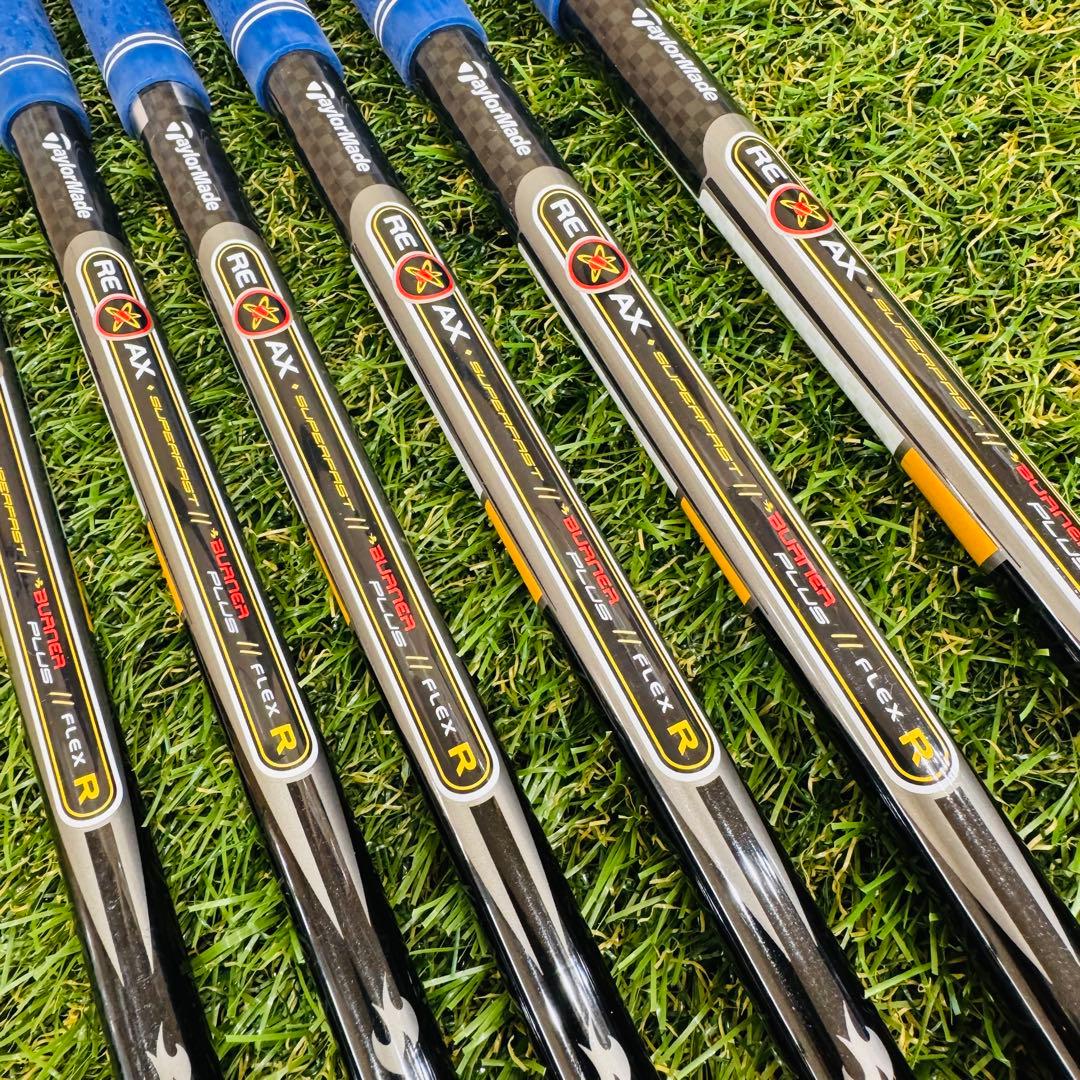 【男性用】TaylorMade BURNER PLUS アイアンセット 6本