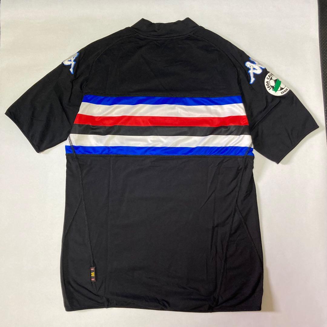 【美品】サンプドリア 09/10 3rd ユニフォーム 半袖 Mサイズ