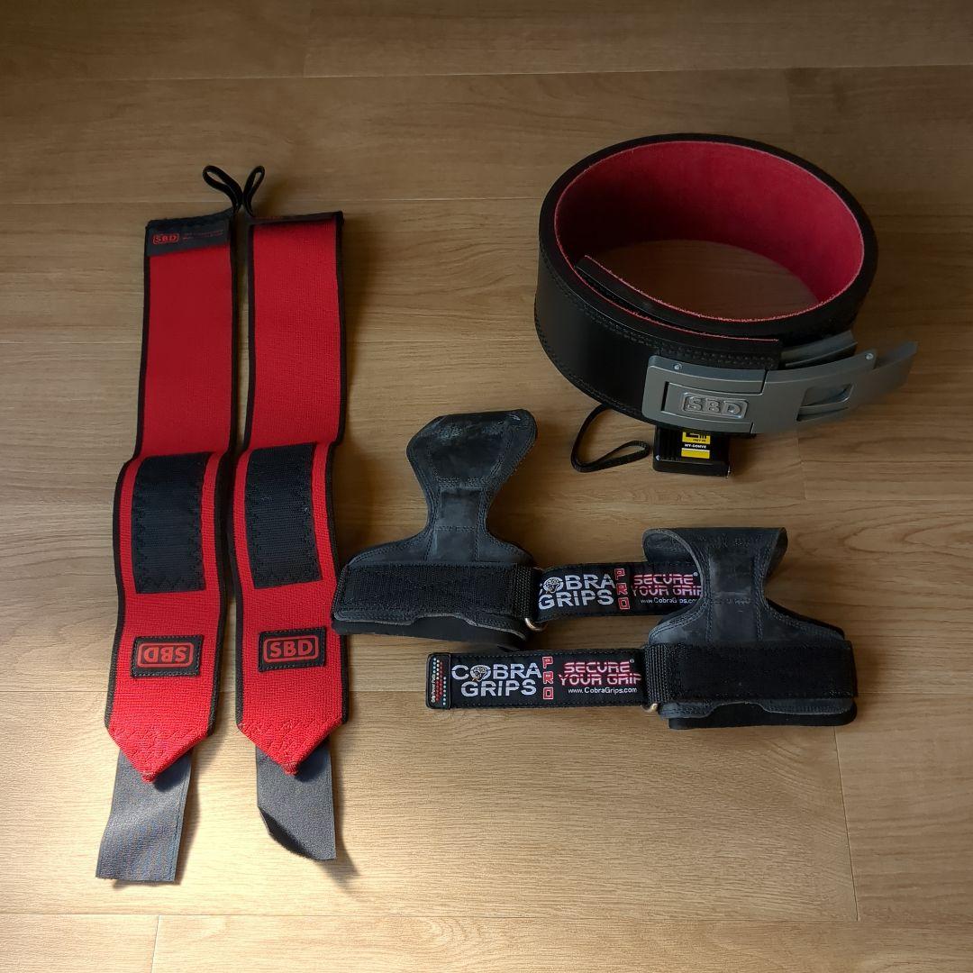 旧ロゴ　SBD トレーニング・パワーベルト 幅10cm　Sサイズ　他
