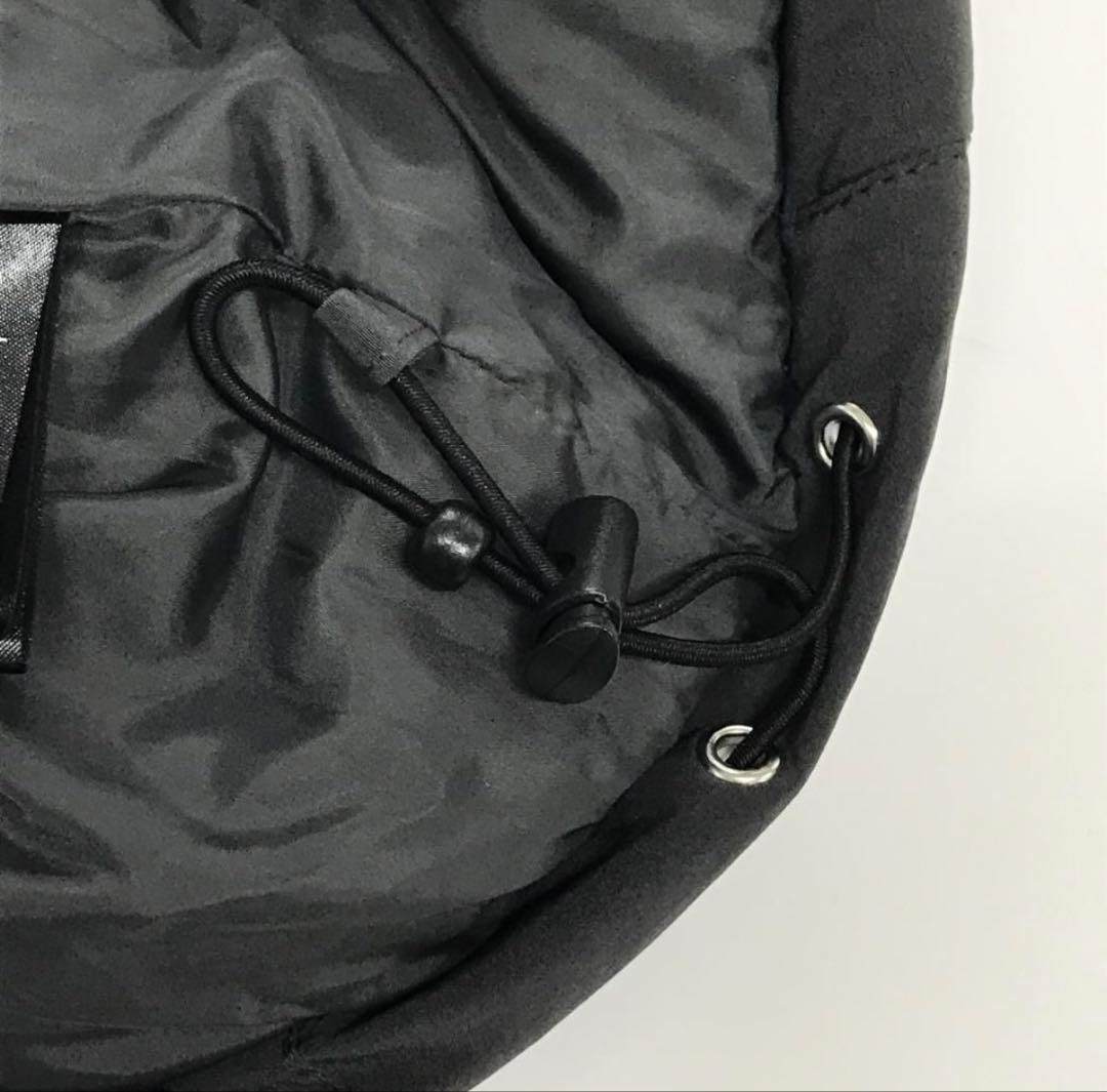 極美品　RUFFLOG ダウンベスト　グレーx白　XL