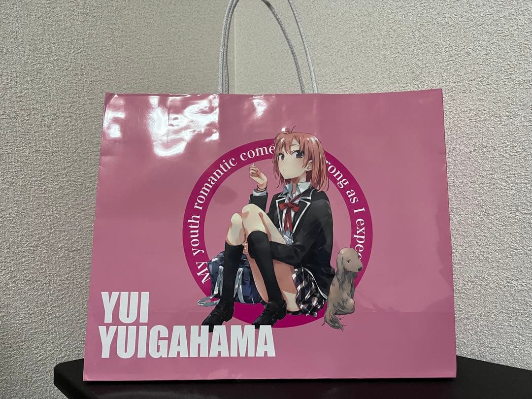 俺ガイル ハッピーバッグ 由比ヶ浜結衣 ドンキ　缶バッジ　アクリルスタンド