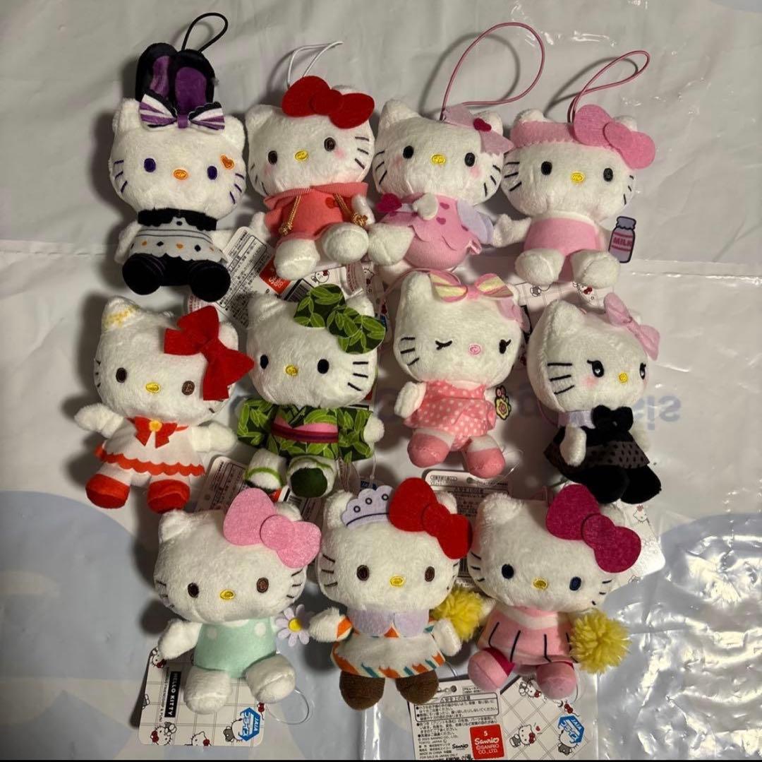 ハローキティ 50＋1 マスコット 11個セット