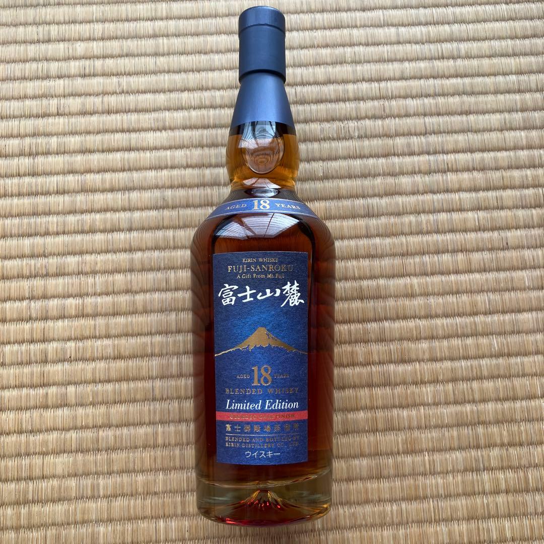 キリン　富士山麓18年　数量限定ブレンデッドウイスキー　43度 700ml