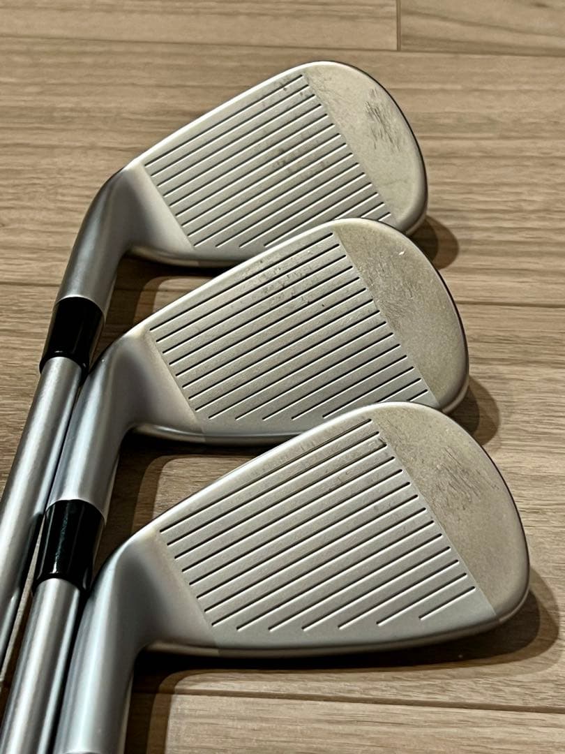 美品）テーラーメイドP790：2021アイアン(5~Pw) KBS Cテーパー