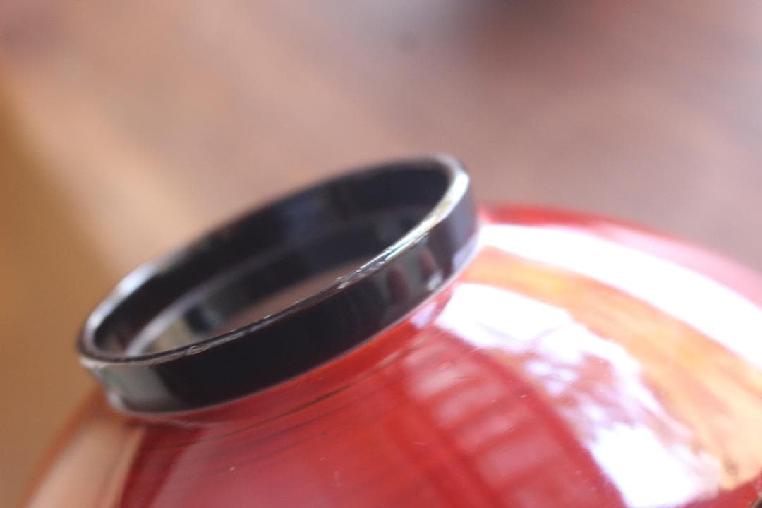 小傷有！極上溜塗に優美な七宝蒔絵の映えるお椀2点（検輪島塗懐石椀蒔絵椀