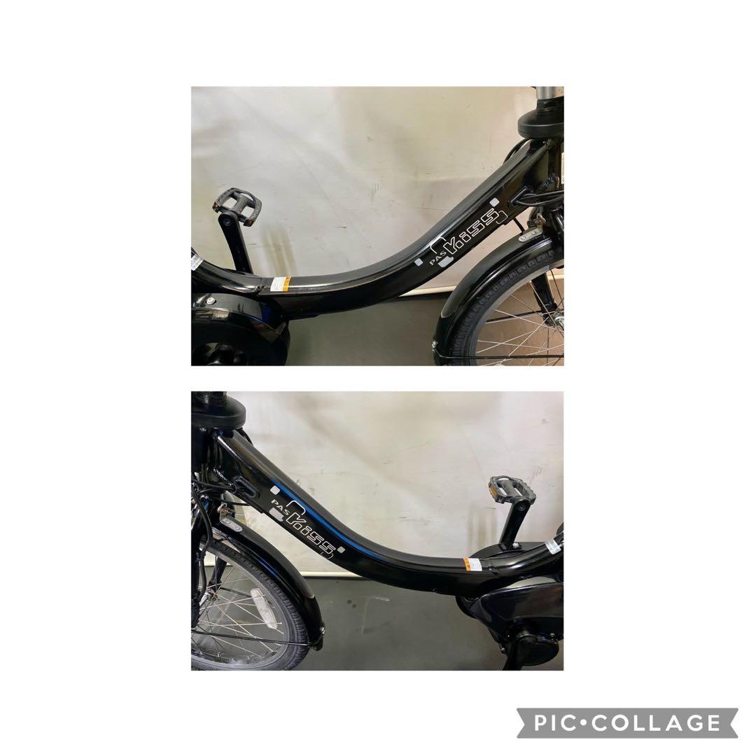 1年保証 送料無料　ヤマハ　パスミニアン　20インチ　黒色　電動アシスト自転車