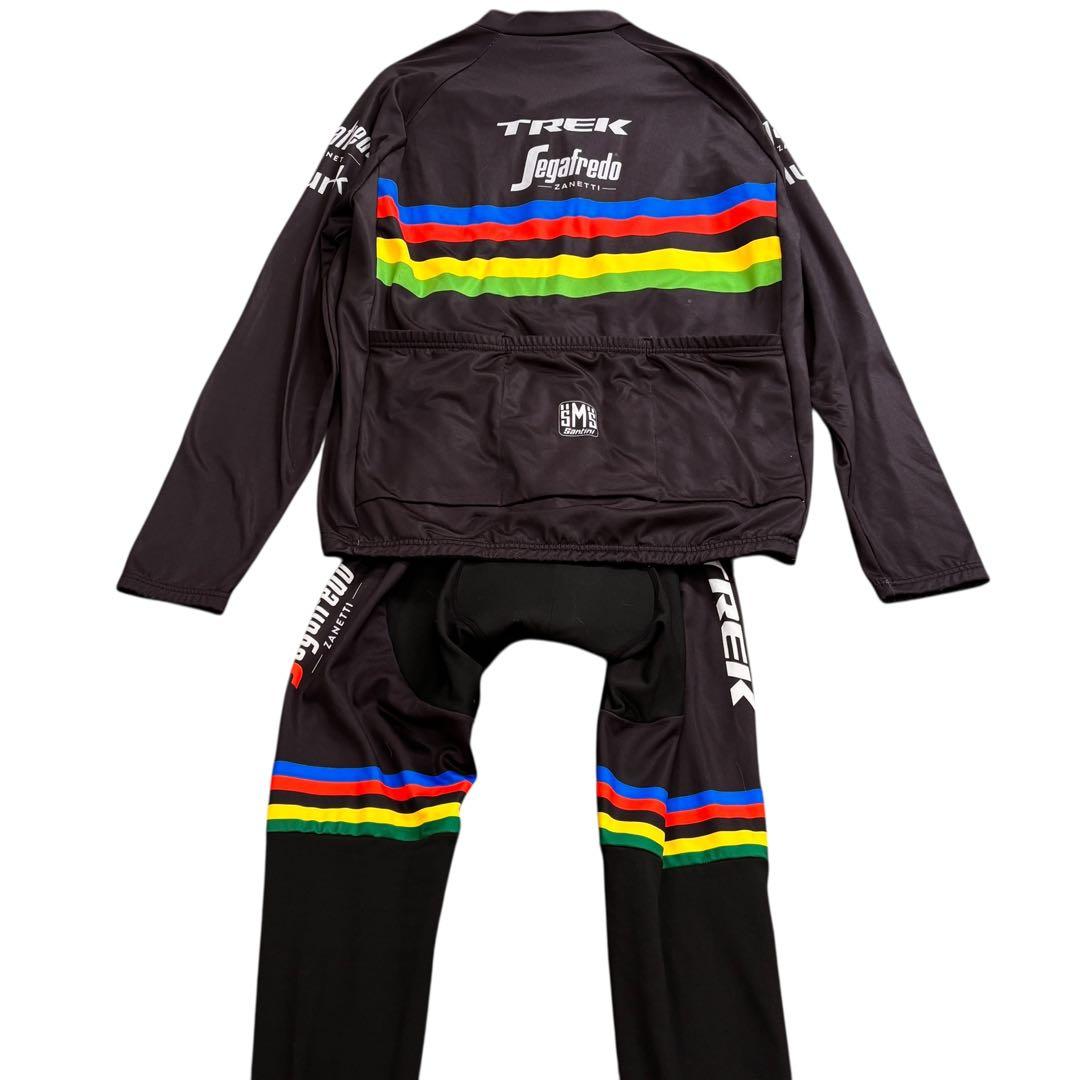 TREK Segafredo サンティーニ ツナギ付 サイクルジャージ 3XL