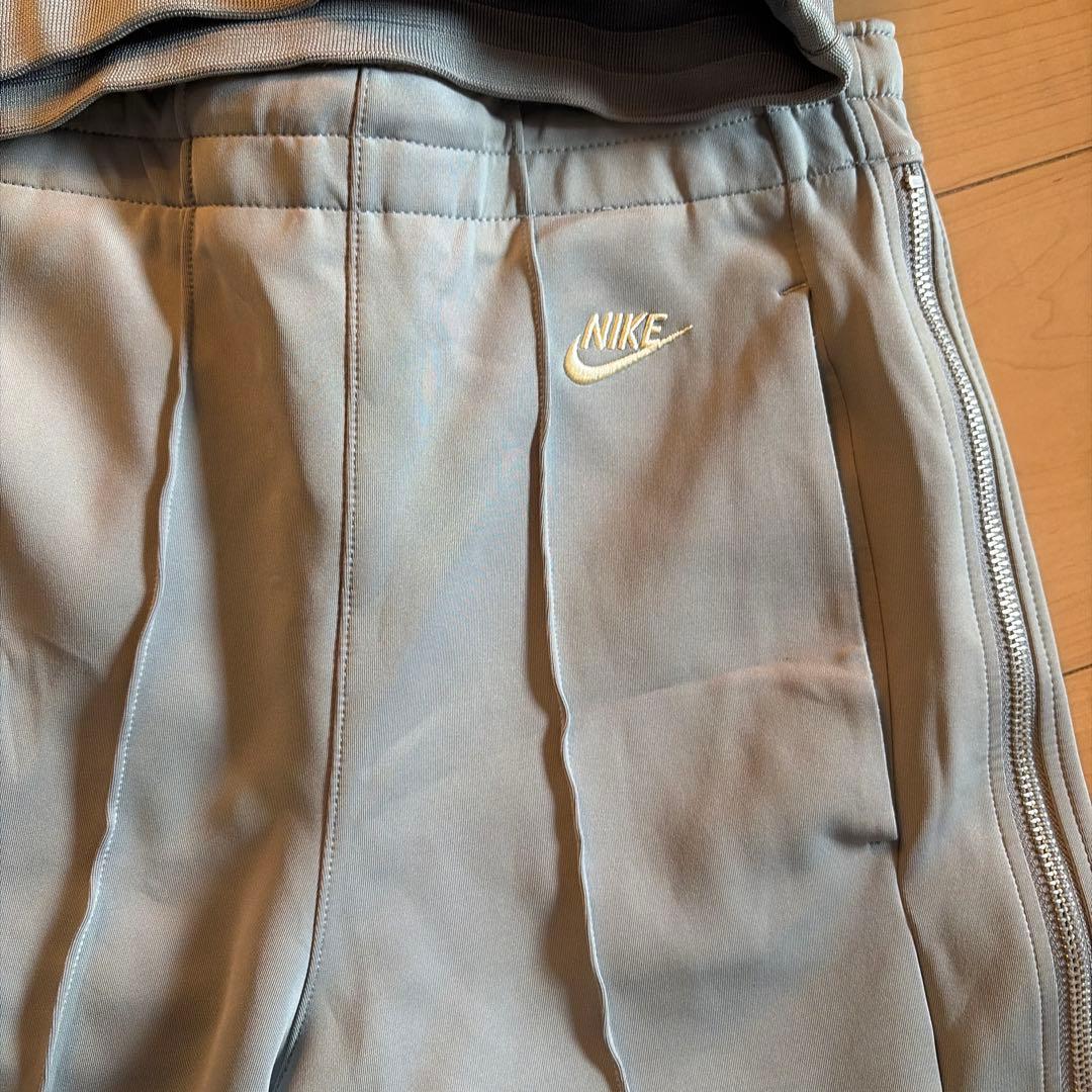 男女兼用Nike ジャージ上下セット グレー ハーフジップフルジップパンツ