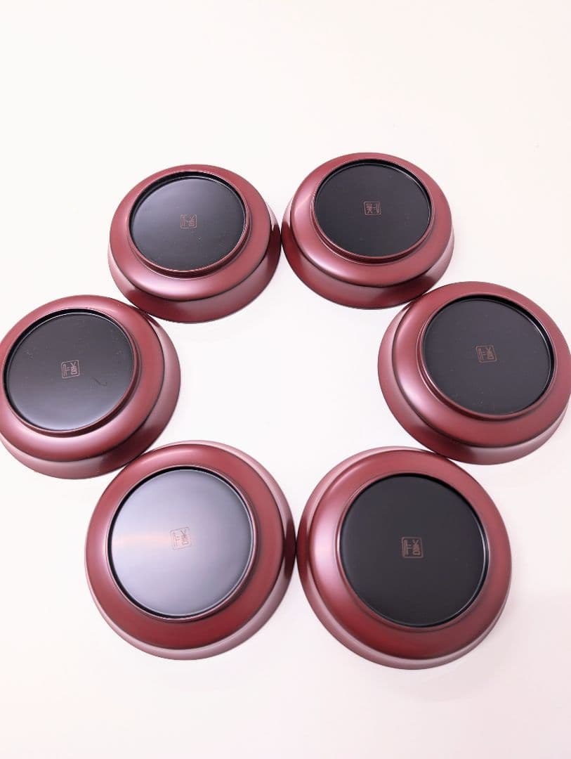 輪島屋本店　輪島屋善仁　小皿　6客