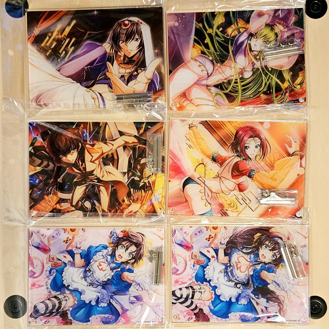 【新品未開封】コードギアス ロストストーリーズ アクリルボード 全種コンプ