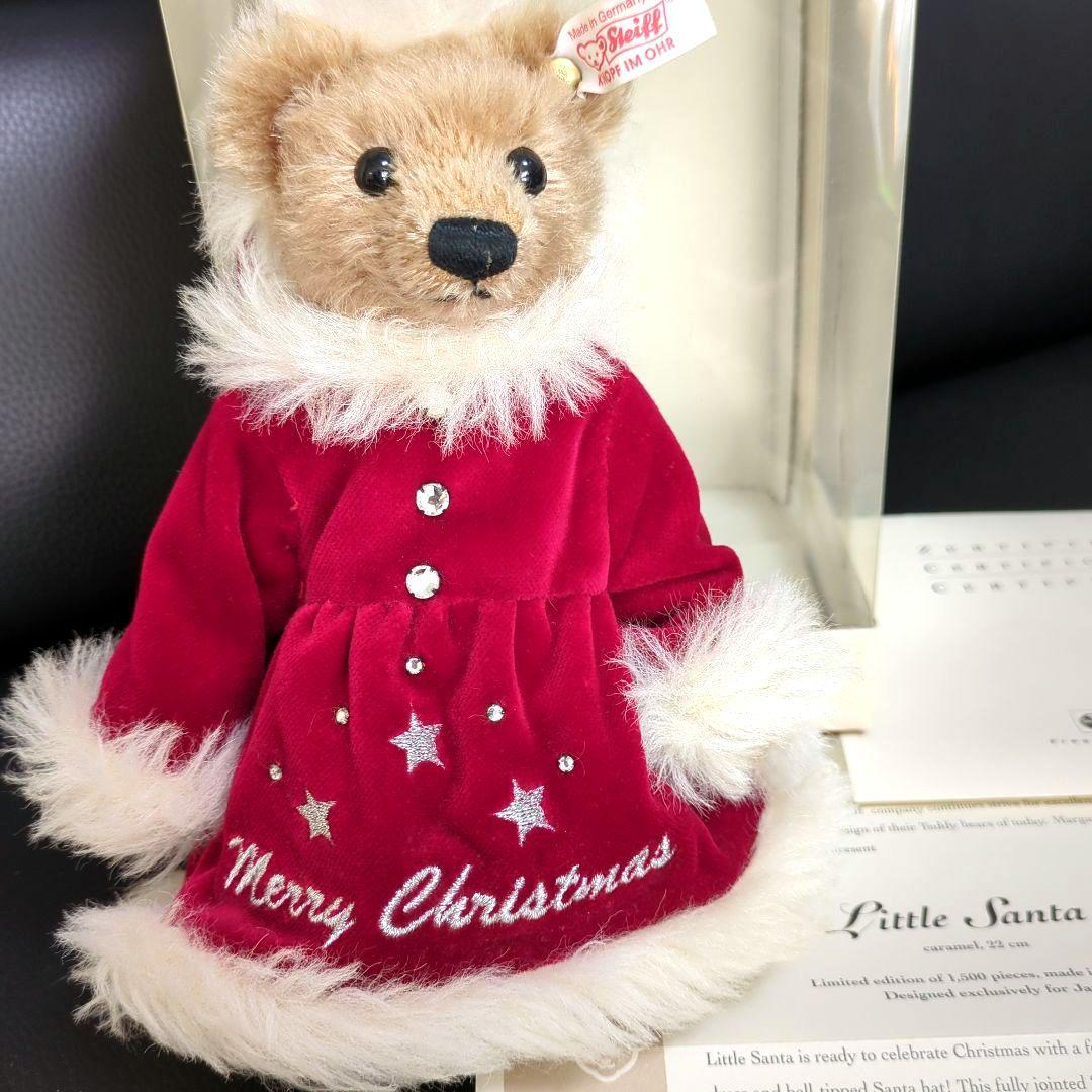 【美品】シュタイフ リトルサンタ2006 日本限定1500体 白タグ