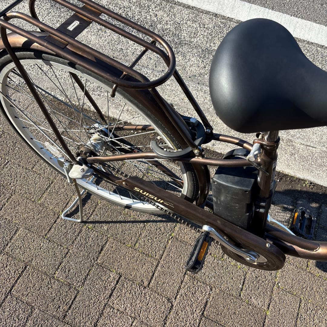 【直接の引き渡し】SUISUI 電動アシスト自転車 ブラウン