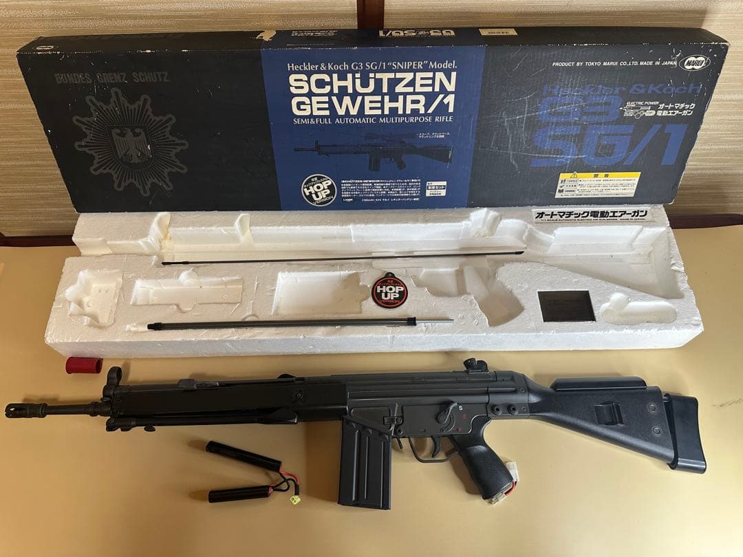 【週末セール】H & K G3 SG/1 スナイパーライフルバッテリー付き